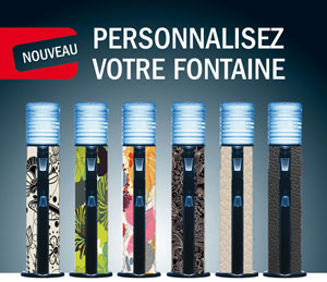 Personnalisez votre fontaine !